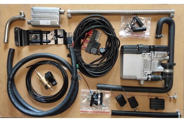 Calefactor Webasto diésel 5KW con 2 mandos PILOT y control remoto 150