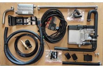Calefactor Webasto diésel 5KW con 2 mandos PILOT y control remoto 150