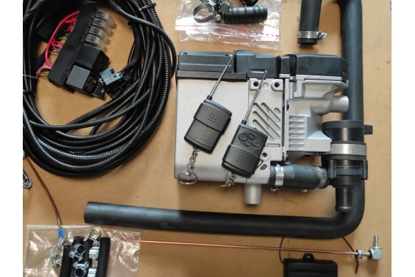 Calefactor Webasto diésel 5KW con 2 mandos PILOT y control remoto 150