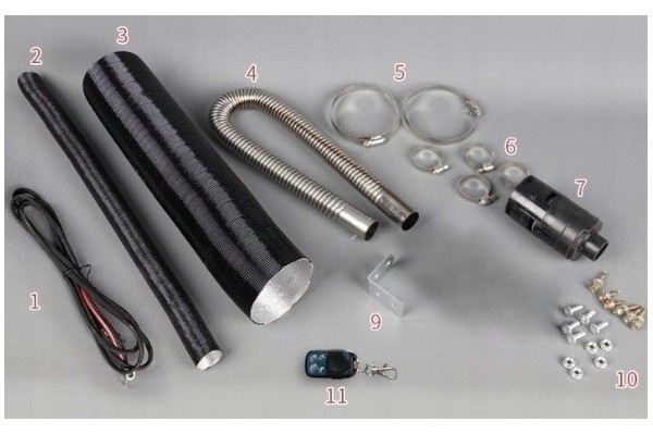 PARKING HEATER CAR HEATER FOR OIL 12V DIESEL LCD Version European