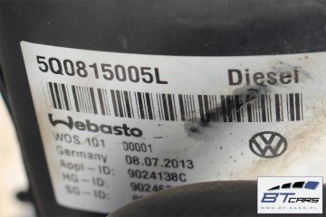 Calefactor Webasto VW Golf 7 Audi A3 5Q0815005L 5Q0963513 5Q0 815 005 