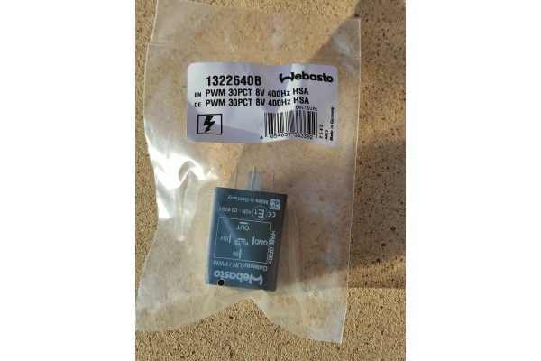 webasto Gateway LIN PWM module IPCU controller Car type trucks cargo vans RVs passenger cars
