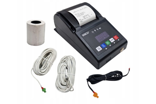 TEMPERATURE THERMOGRAPH RECORDER ESCO DR201 2 SENSORS