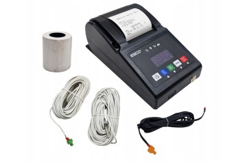 TEMPERATURE THERMOGRAPH RECORDER ESCO DR201 2 SENSORS