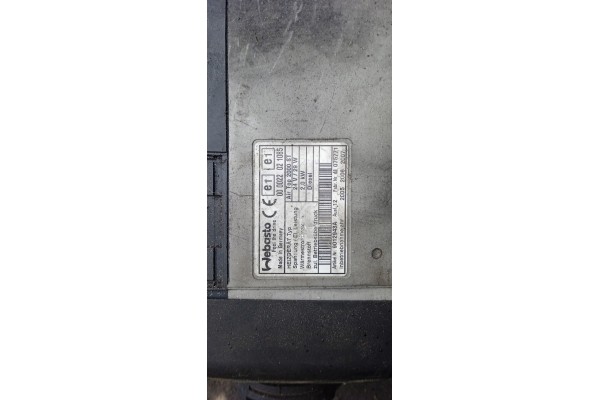PARKING HEATER WEBASTO 9012942A 000022021085 Part manufacturer Webasto