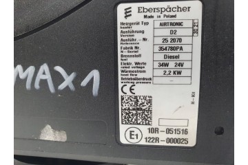PARKING HEATER EBERSPACHER AIRTRONIC D2 24V 252070 FORD F MAX 500 Packaging status no packaging