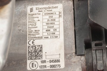 PARKING HEATER WEBASTO JAGUAR LAND ROVER HK83 18K463 AD Catalog number of the original 10R 045886
