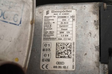 PARKING HEATER WEBASTO AUDI A6 C7 4G0265081E 4H0265105E Version European