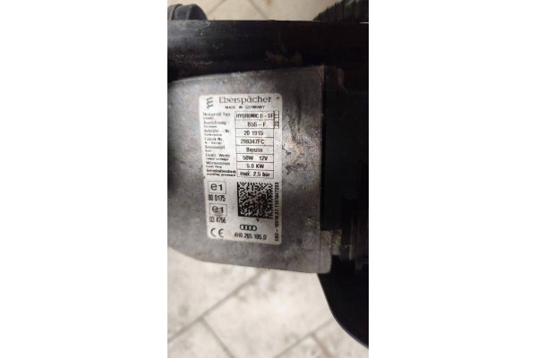 Parking heater Webasto Audi A6 Allroad C7 4G0265081D Part manufacturer Audi OE