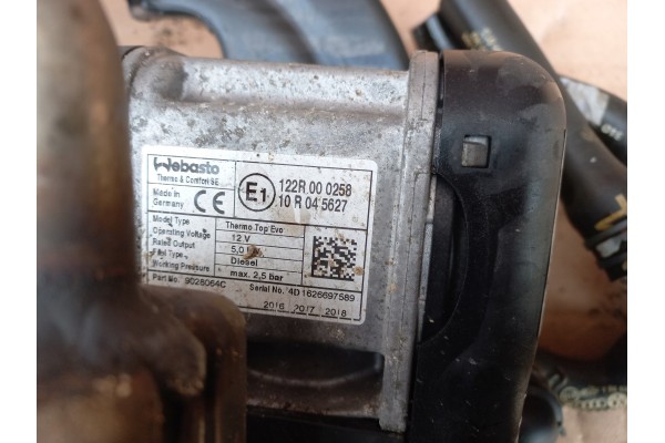 VW T6 WEBASTO PARKING HEATER Catalog number of the part A2C99104300