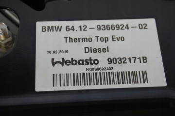WEBASTO BMW G01 G02 G05 TOP EVO 9366924 Part manufacturer BMW OE