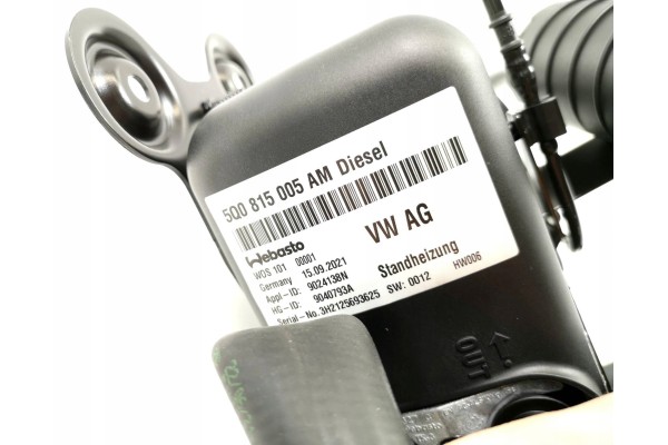 NEW ORG PARKING HEATER WEBASTO AUDI Q2 GA Quality of parts according to GVO O original with manufacturer s logo OE