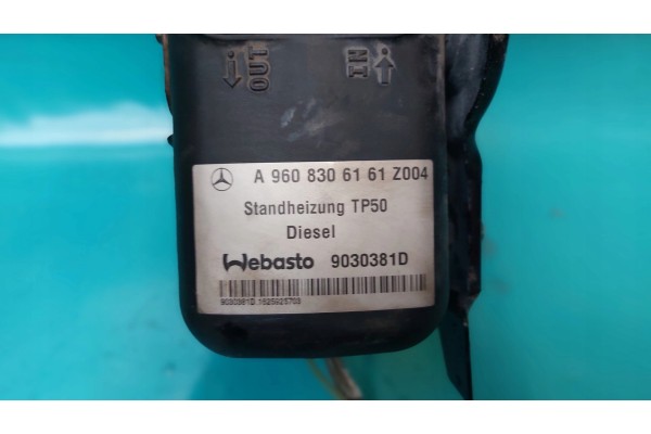 MERCEDES ACTROS MP4 CAULDRON WEBASTO TP50 Part manufacturer Mercedes Benz OE