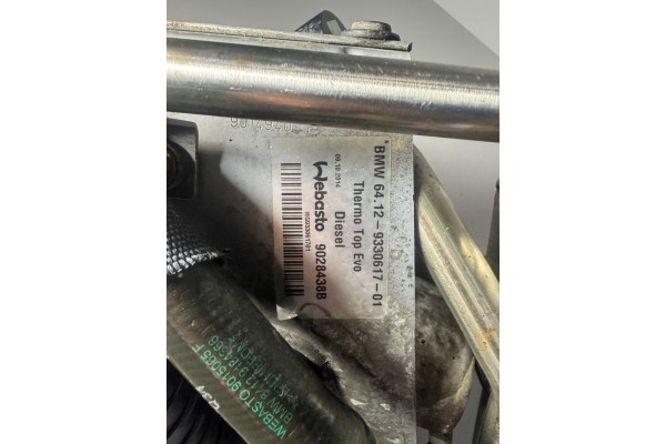 WEBASTO PARKING HEATER BMW F10 F11 LCI LIFT DIESEL THERMO 9330617 Part manufacturer BMW OE