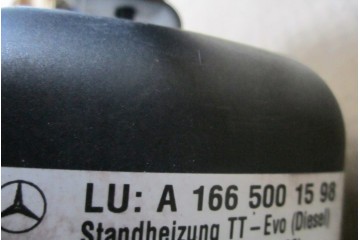 MERCEDES GL ML X166 166 W166 WEBASTO A1665001598 Part manufacturer Mercedes Benz OE