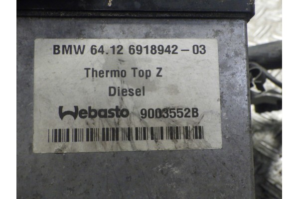 Calefactor estacionario Webasto BMW X5 E53 6918942