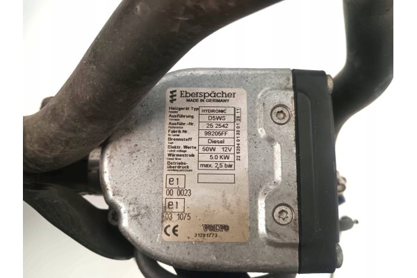 PARKING HEATER WEBASTO VOLVO 31291773 Version European