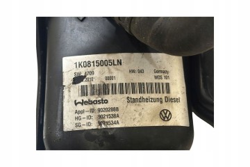 Calefactor de estacionamiento (Webasto) Volkswagen Golf Plus 1K0815005