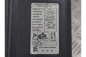 WEBASTO HEATING EBERSPAECHER D1L C DAF Quality of parts according to GVO O original with manufacturer s logo OE