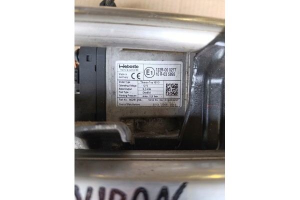 VW TOURAN AND 1T WEBASTO PARKING HEATER 1K0815005MP Catalog number of the part VW TOURAN I 1T WEBASTO OGRZEWANIE POSTOJOWE 1K081