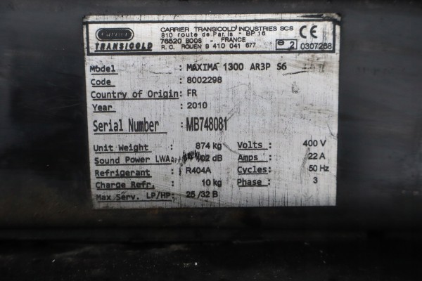 WIELTON NS34FT REFRIGERATION UNIT Version European