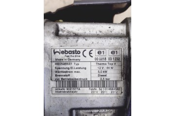 VW SHARAN II 7N 15 R 2 0 TDI PARKING HEATER WEBASTO Car type passenger cars