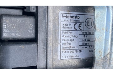 Calefactor estacionario Webasto BMW 2556233 Diésel
