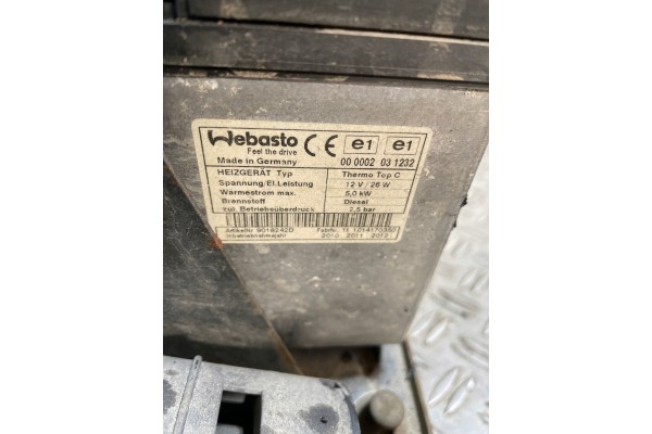 Calefactor estacionario Webasto Volkswagen T5 2005 7E0815071A