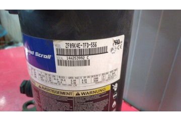 COMPRESSOR AGGREGATE COPELAND SCROLL ZF09K4ETFD 556 NO 925 185 Part manufacturer no brand