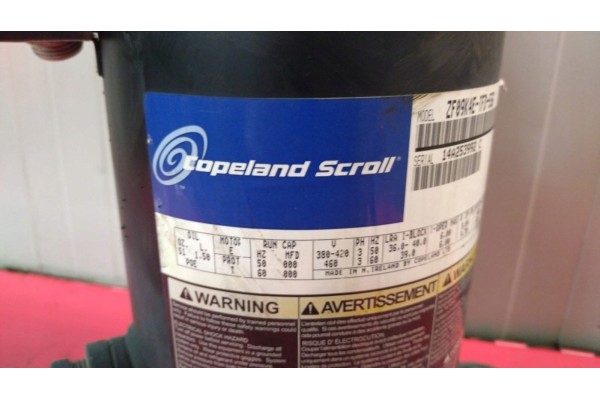 COMPRESSOR AGGREGATE COPELAND SCROLL ZF09K4ETFD 556 NO 925 185 Car type cargo vans