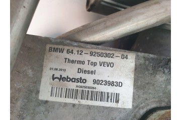 Calefactor de estacionamiento Webasto para BMW Serie 5 F10 F11 9250302