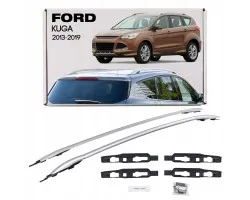Barras de Techo Plateadas para FORD KUGA MK2 II 2013-2019 OEM DJ5Z7855100BA