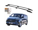 Roof rails FORD Transit Tourneo Custom L2 LONG from 2023 COLOR BLACK