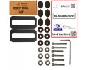 Roof rails FORD Transit Tourneo Custom L2 LONG from 2023 COLOR BLACK Product weight with unit packaging 5 kg