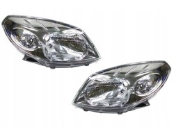 SET OF HEADLAMPS DACIA SANDERO 2008 2012