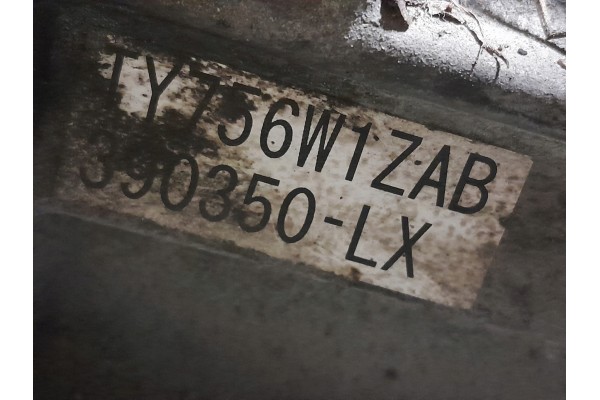 AUTOMATIC TRANSMISSION SUBARU FORESTER 2 0 D TY756W1ZAB Catalog number of the part TY756W1ZAB