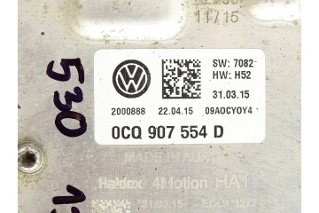 MODULE DRIVE CONTROLLER HALDEX VW GOLF VII 7 R LEON CUPRA III 0CQ907554D Installation side multipurpose