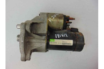 D6RA572 MOTOR ARRANQUE PEUGEOT 206 XT 2000 D6RA572 181617 PEUGEOT - 1