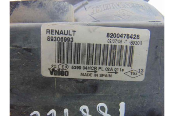 8200476428 FARO IZQUIERDO RENAULT MEGANE II BERLINA 5P Confort Authentique 2005 8200476428 188922 RENAULT - 4