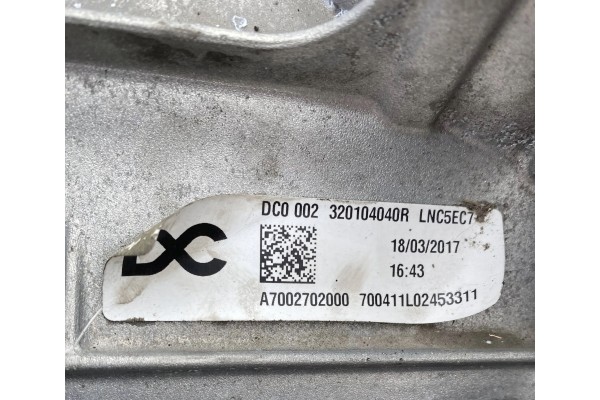 SMART FORFOUR II 453 TWINGO III 0 9 TCE COMPLETE GEARBOX DC0002 Car type passenger cars