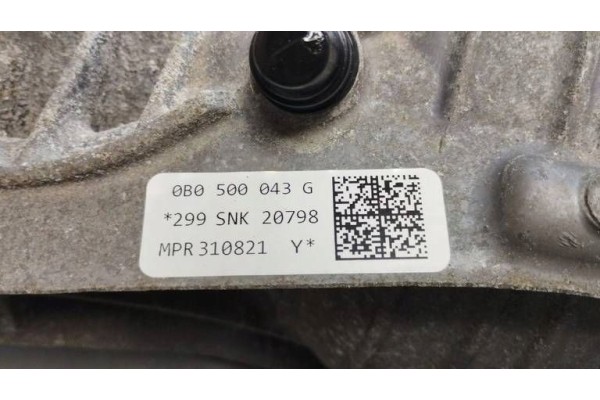 Audi A4 S4 B9 8W Rear Differential Bridge 0B0500043G Catalog number of the original MPR310821