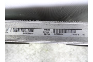 9680533480 RADIADOR AGUA PEUGEOT 3008 Confort 2009 9680533480 202525 PEUGEOT - 4