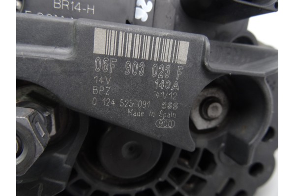 06F903023F  ALTERNADOR SKODA OCTAVIA COMBI (1Z5) Ambition 2012 06F903023F 208100 SKODA - 3