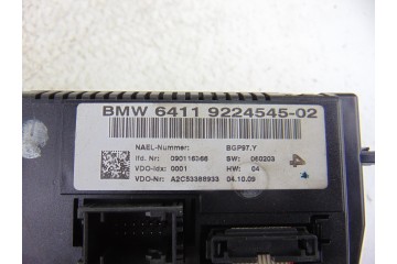 9224545 MANDO CLIMATIZADOR BMW SERIE 1 BERLINA (E81/E87) 118d 2009 9224545 154182 BMW - 1