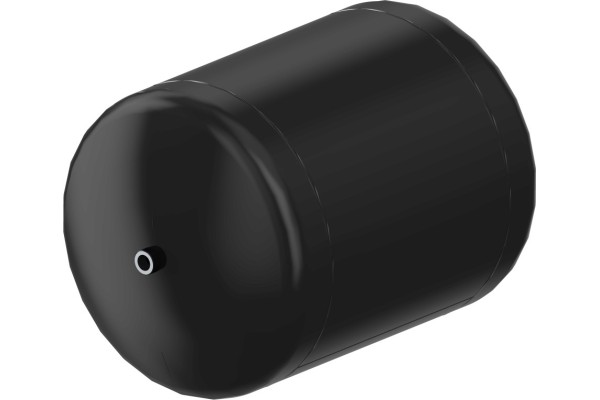 AIR TANK 60 L DIAMETER 396MM LENGTH 580MM 10 BAR FITS DAF MAN