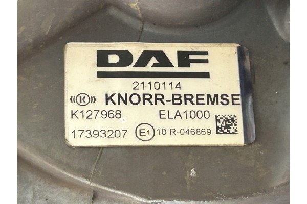 Base del deshumidificador DAF XF 106 BH7 Lift 2027747 2330096RN