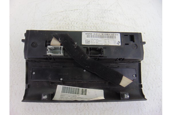 9168116 MANDO CLIMATIZADOR BMW SERIE 1 BERLINA (E81/E87) 118d 2009 9168116 154278 BMW - 3