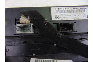 9168116 MANDO CLIMATIZADOR BMW SERIE 1 BERLINA (E81/E87) 118d 2009 9168116 154278 BMW - 4