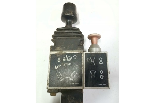 Pneumatic controller joystick hydraulics tipping control kipra