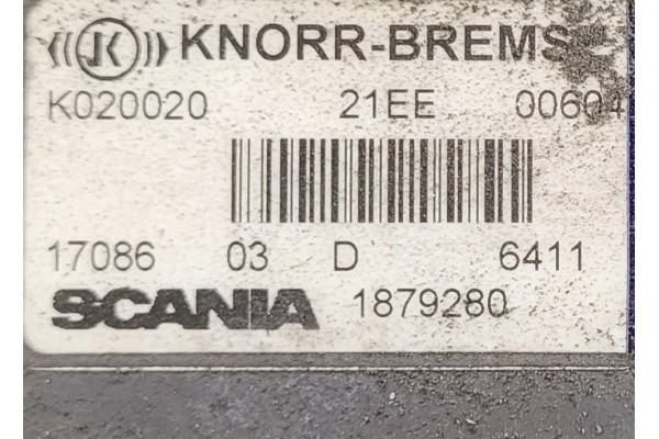 MODULE VALVE EBS SCANIA R S KNORR BREMSE 1879280 Part manufacturer Scania OE